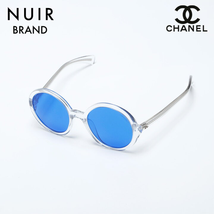 楽天市場】シャネル CHANEL クリア オーバルフレーム ココマーク  