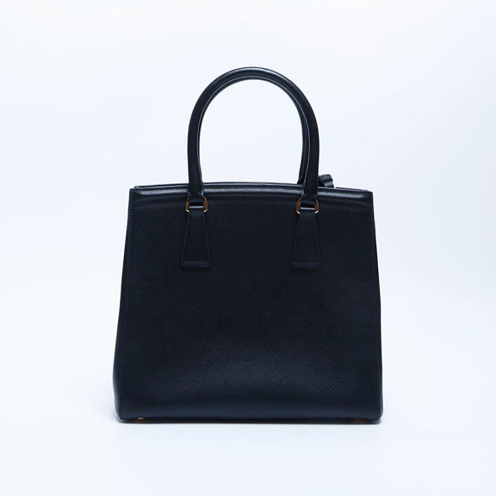 PRADA プラダ トートバッグ ガレリア サフィアーノ 2way レザー 黒