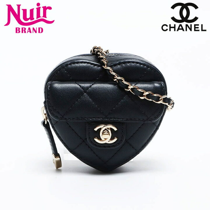 楽天市場】シャネル CHANEL 32番台 ターンロック ハート ミニバッグ  