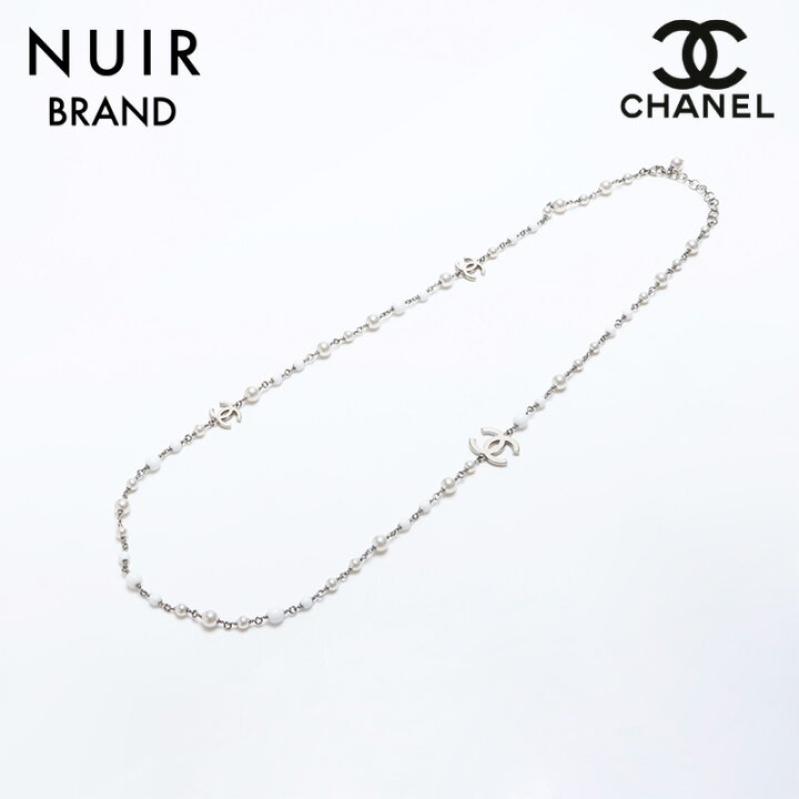 楽天市場】シャネル CHANEL C19C ココマーク パール ネックレス 