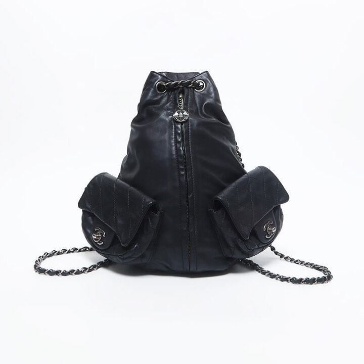 楽天市場】シャネル CHANEL 17番台 リュック ココマーク ターンロック 