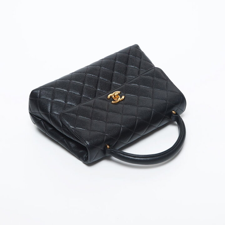 楽天市場】シャネル CHANEL 4番台 キャビアスキン ココマーク ターン  