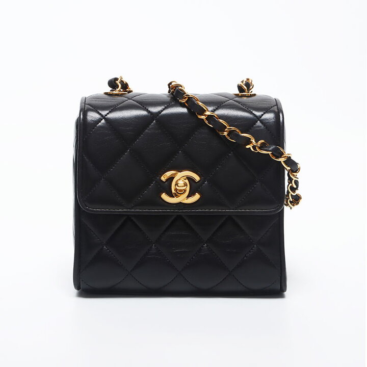 楽天市場】シャネル CHANEL 2番台 ミニマトラッセ チェーン ラムスキン  