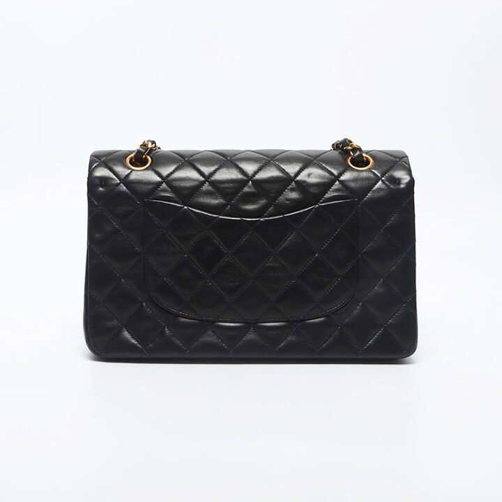 楽天市場】シャネル CHANEL 3番台 ラムスキン ダブルフラップ W  