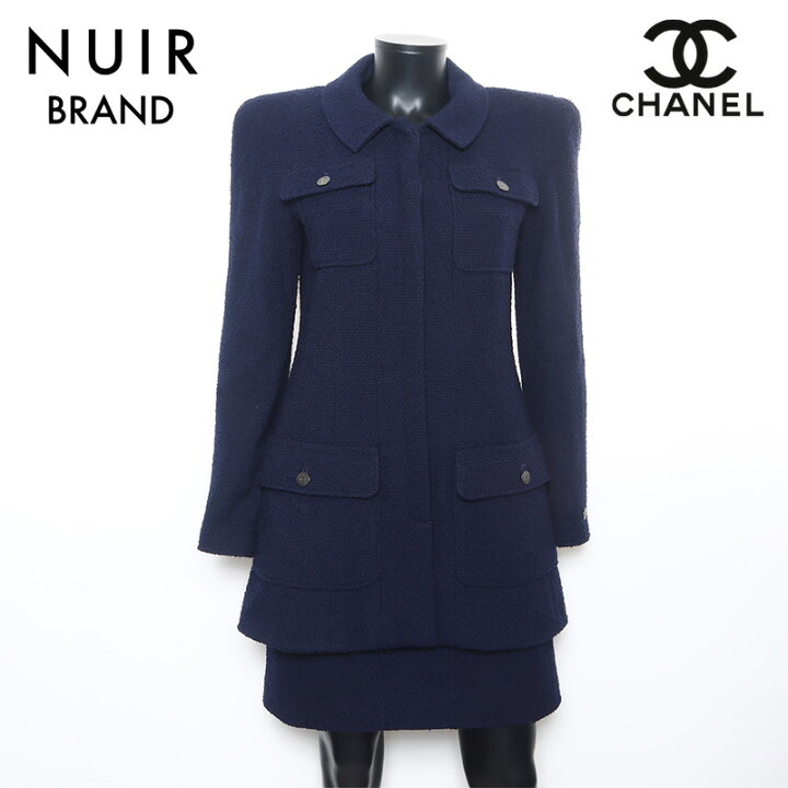 楽天市場】シャネル CHANEL 97A ココボタン ジャケット 1997s ツイード  