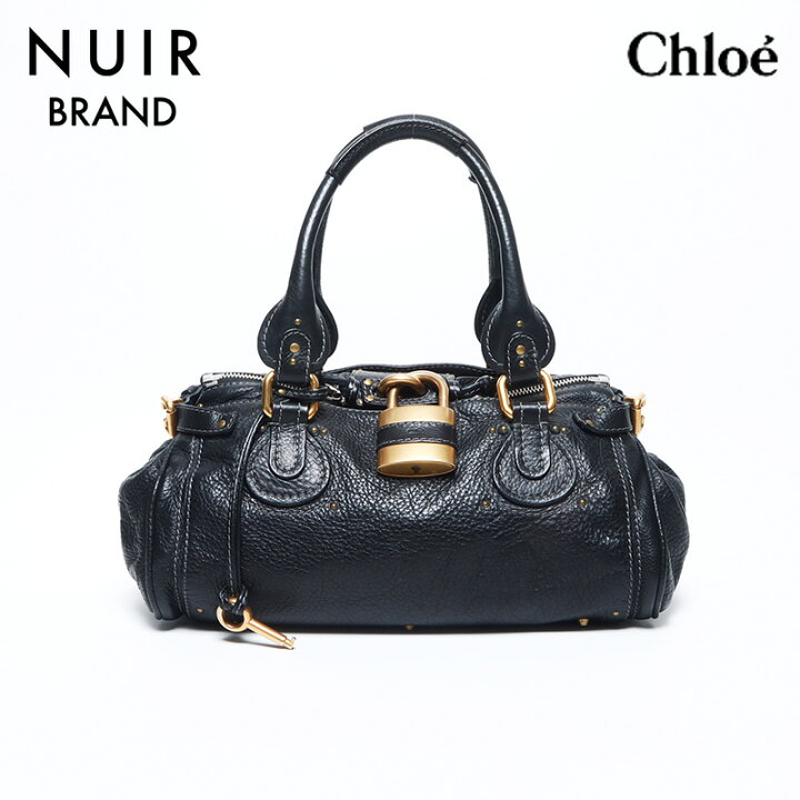 楽天市場】クロエ Chloe パディントン レザー ハンドバッグ ブラック  