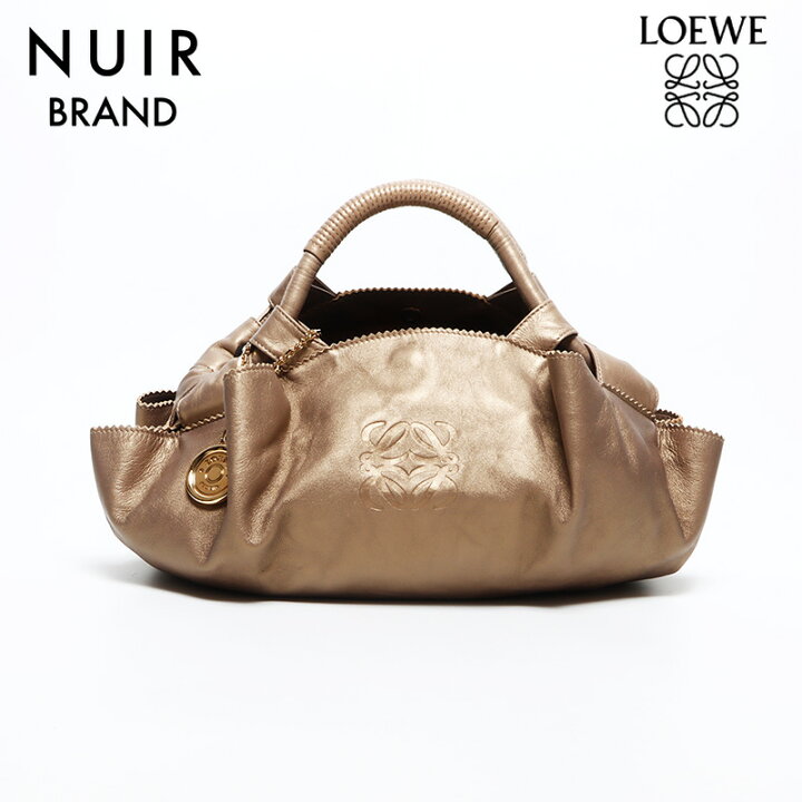 楽天市場】ロエベ LOEWE ナッパアイレ アナグラム レザー ハンドバッグ  