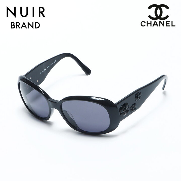 楽天市場】シャネル CHANEL カメリア ココマーク サングラス ブラック