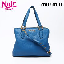 楽天市場】miumiu VITELLO CARIBU（バッグ｜バッグ・小物・ブランド 