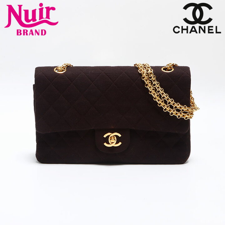 楽天市場】シャネル CHANEL マトラッセ 25cm コットン ダブルフラップ  