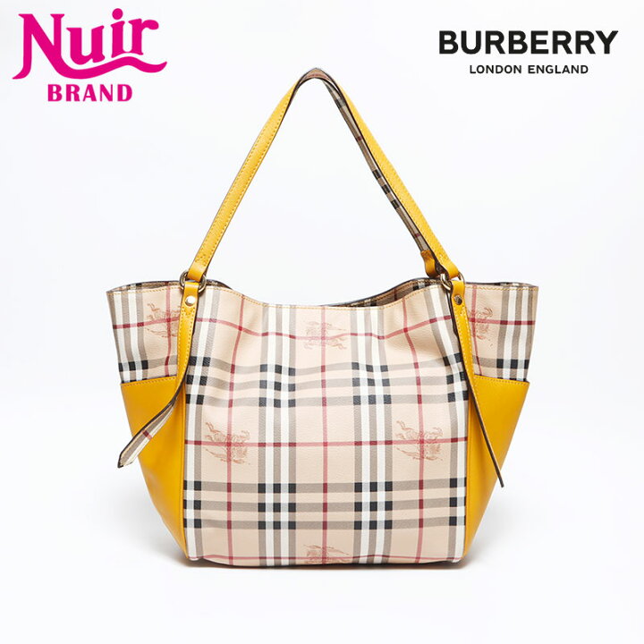 楽天市場】【最終値下げ】 バーバリー BURBERRY ノバチェック イエロー 