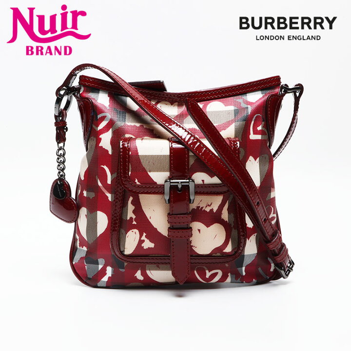 楽天市場】バーバリー BURBERRY ノバチェック ハート エナメル 