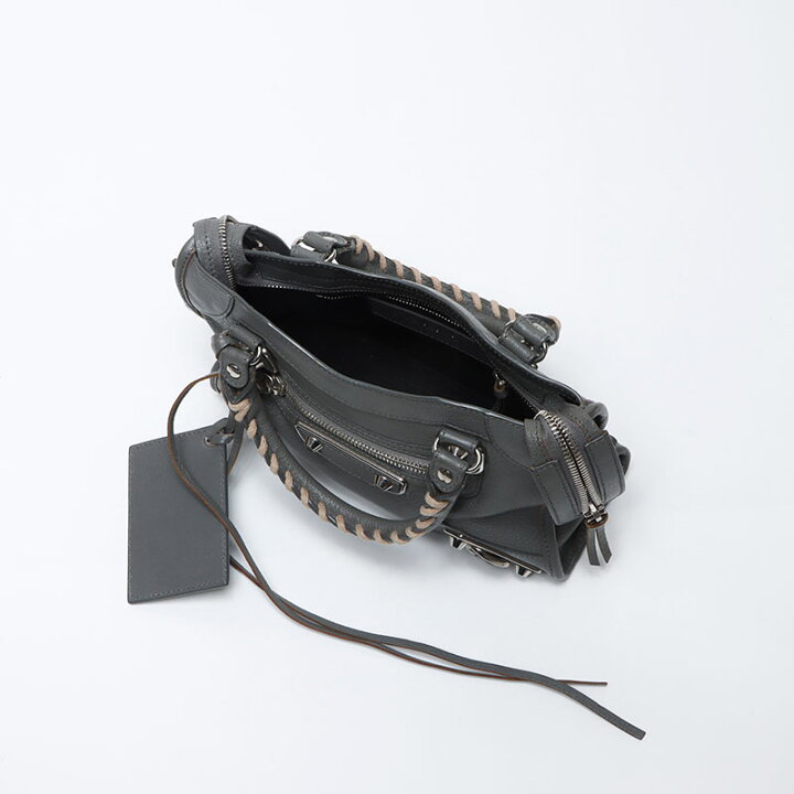 楽天市場】バレンシアガ BALENCIAGA シティ ミニ ハンドバッグ グレー 