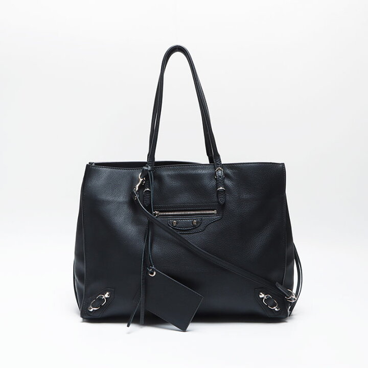 楽天市場】バレンシアガ BALENCIAGA ペーパーレザー トートバッグ 
