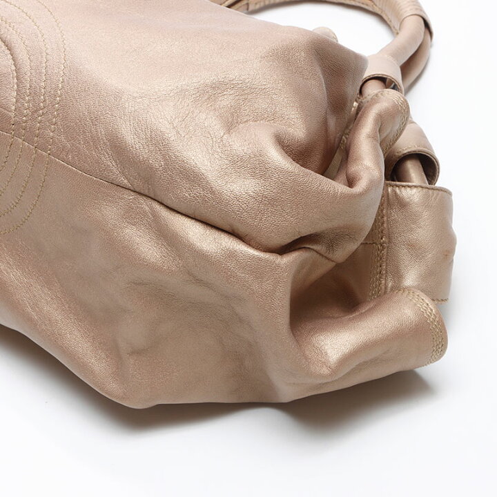 楽天市場】ロエベ LOEWE ナッパ アイレ レザー ハンドバッグ ゴールド 