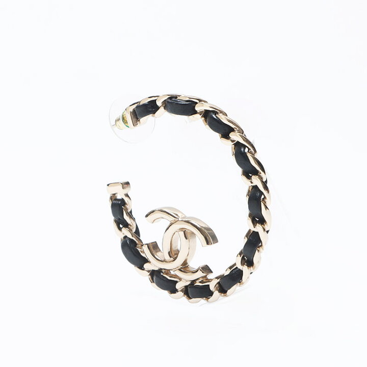 楽天市場】シャネル CHANEL 2022年 B22P フープ ココマーク ピアス 