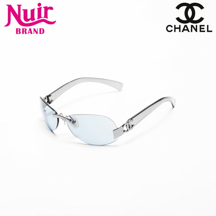 楽天市場】シャネル CHANEL リムレス サングラス ブルー WS14749 