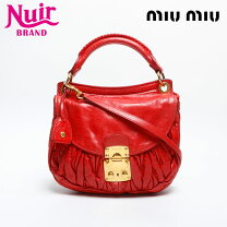 楽天市場】MIUMIU（カラーレッド）（レディースバッグ｜バッグ 