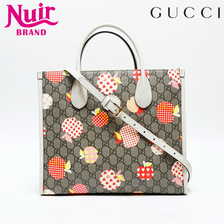 楽天市場】【全品20%OFF 8/25 0:00まで】グッチ GUCCI リンゴ柄 2way 