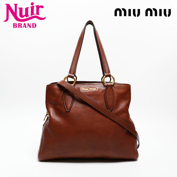 楽天市場】ミュウ ミュウ Miu Miu ヴィッテロフェニックス 2way 