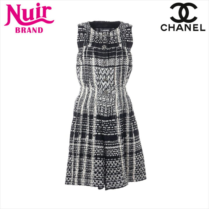 楽天市場】シャネル CHANEL Size:34 ツイード ノースリーブ 2015年  