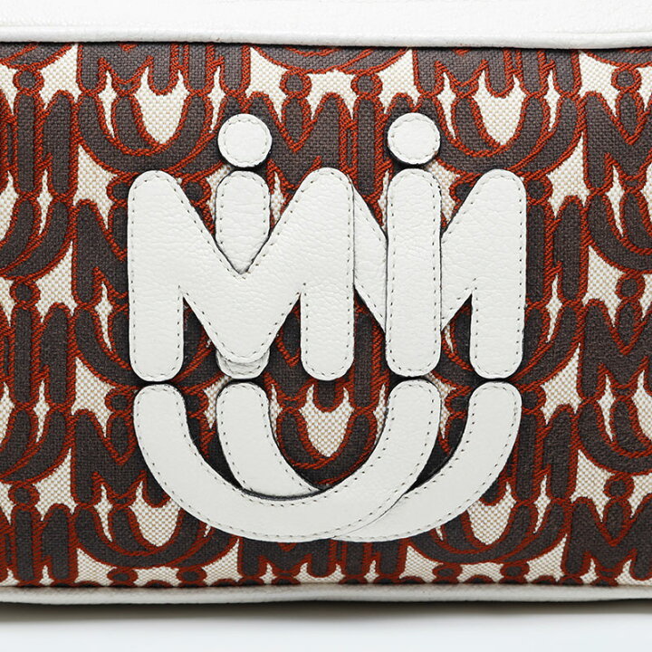 楽天市場】ミュウ ミュウ Miu Miu ロゴ ジャガード カメラバッグ 