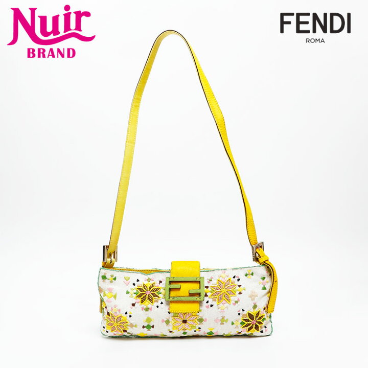 楽天市場】フェンディ FENDI ビーズ フラワー マンマバケット 