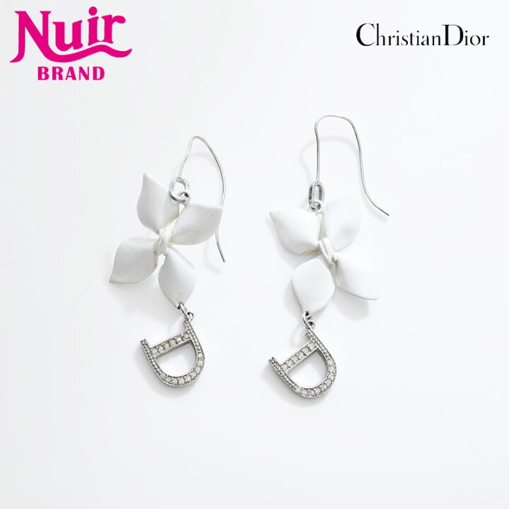 楽天市場】クリスチャンディオール Christian Dior フラワー ピアス 