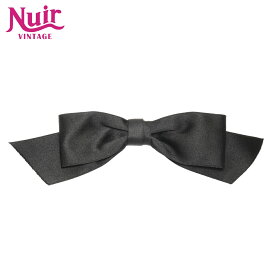 【3日間限定全商品10%OFF！ 2/16 23：59まで】シャネルCHANEL1980s リボンブローチブラックWS25358【中古】