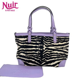 【ポイント最大47.5倍 全商品10%OFF! 7/26 01:59まで】グッチGUCCIハラコ ゼブラ柄ハンドバッグパープルWS30691【中古】