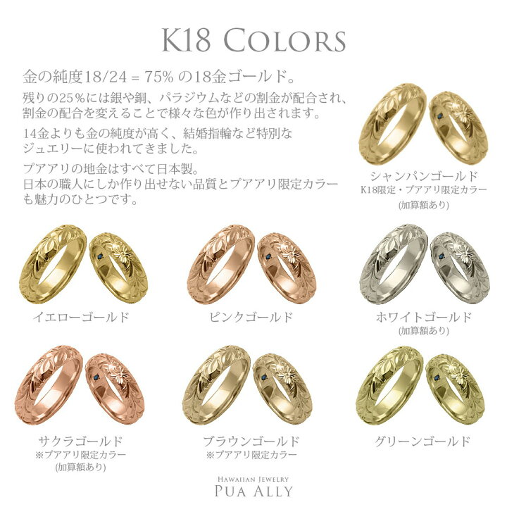 楽天市場】【1本価格です】【K18 バレル 6mm幅 2mm厚 