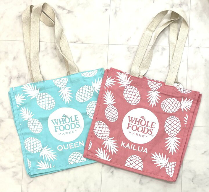 エコバッグ Whole Foods Market ハワイ ハワイアン ハワイ直輸入 ホールフーズマーケット 新作からsaleアイテム等お得な商品 満載 Foods