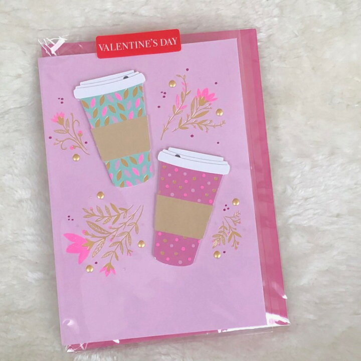 楽天市場 バレンタイン プレゼント 彼氏 Valentine S Day メッセージカード レターセット お手紙 カード タンブラー キラキラ ピンク ディープピンク ゴールド おしゃれ かわいい ギフト 贈り物 お祝い 封筒付き 海外雑貨 Pua Hawaii