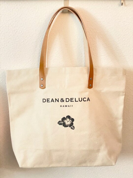 楽天市場】【DEAN&DELUCA】 レザー ハンドル ラージ トート バッグ 