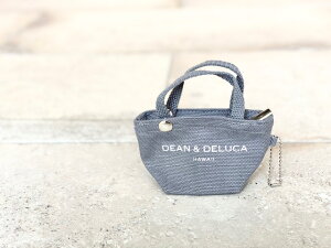 �yDEAN&DELUCA HAWAII�z�n���C���� �L�[�z���_�[ �`���[�� �~�j �g�[�g �O���[ Gray �f�B�[�����f���[�J DDH Mini Tote �V���v�� ���n ���S���� �t�@�X�i�[�t�� ���킢�� �v���[���g ���s�A�� �n���C��