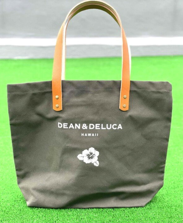 LEATHER HANDLE TOTE - DEAN&DELUCA ハワイ リッツ・カールトン限定 