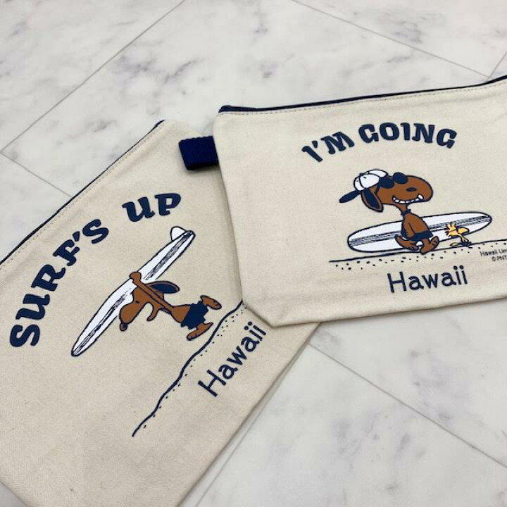 楽天市場】【ハワイ限定】【日焼けスヌーピー】スヌーピー ポーチ  