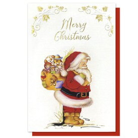 【クリスマスカード】 XMAS ITALY イタリア サンタクロース おもちゃ 可愛い 海外買い付け