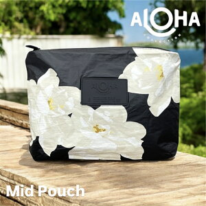 �yALOHA COLLECTION�z MidPouch �~�b�h�|�[�` �|�[�` �u���b�N �z���C�g �� �t�����[ �n���C�A�� �C �v�[�� �r�[�` ���� ���� �n���C �v���[���g �yKOBE�O�{ Pua Hawaii�z�y���������zHAWAII ko
