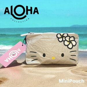 �yALOHA COLLECTION�z�~�j�|�[�` �n���[�L�e�B���� splashproof �h�H Hello Kitty �R���{���[�V���� Mini Pouch �V���o�[ �v�������A �L�e�B �� �|�[�` �C �v�[�� �r�[�` ���� �n���C �v���[���g �yKOBE�O�{ Pu