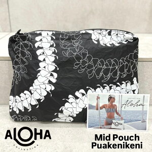 �yALOHA COLLECTION�z MID�|�[�` puakenikeni �|�[�` �g���x���|�[�` �v�A�P�j�P�j �u���b�N �� �z���C�g �� ���C�� ���C Hawaii Aloha �}�`�t�� �C �v�[�� �r�[�` ���� ���� splashproof �h�H �v���[���g ���s 