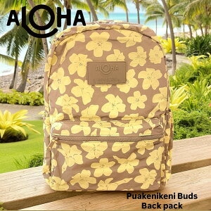 �yALOHA COLLECTION�zPuakenikeni Buds BACKPACK �A���n�R���N�V���� �v�A�P�j�P�j ���� �n���C �o�b�O �����b�N�T�b�N �����b�N �y�� ���f�B�[�X �A�E�g�h�A �X�|�[�c ���o���� ���s �v���[���g �yKOBE�O