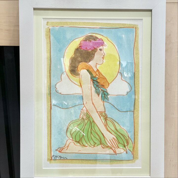 楽天市場】【送料無料】フラガール アーティスト アート 絵画 壁掛け  