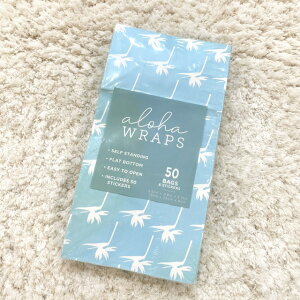 ySoHa Livingz\[nrO Aloha Wraps Bird of Paradise Lunch Bags `obO MtgobO }` V[t u[ F nC nC HAWAII v[g ko