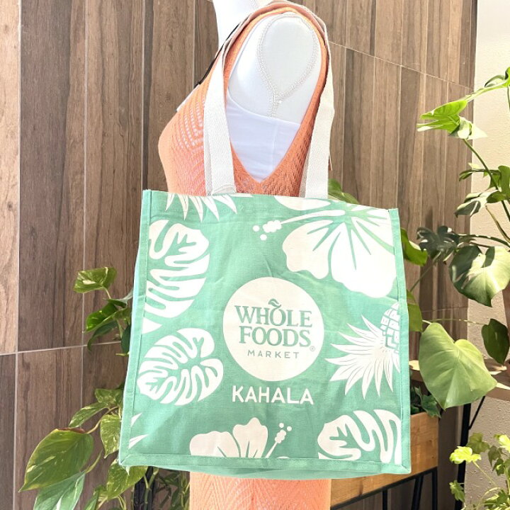 楽天市場】【WHOLE FOODS MARKET】ホールフーズ トートバッグ KAHARA 