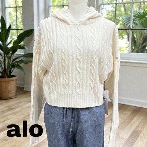 �yalo�z�yCable Knit Winter Bliss Hdie�z�P�[�u���j�b�g �t�[�f�B�[ �A���[ �z���C�g �h���b�v�� �Z�� �ӂ����� �ӂ�ӂ� ���S �ۉ� �g���� �� ���K ���K�u�����h Hawaii �C�O�A�� �C�O�i �v���[���g �M