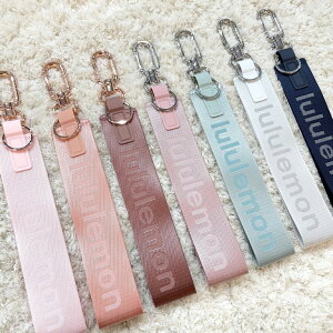 �ylululemon�z���������� Never Lost Keychain �J���r�i�t�� �L�[�`�F�[�� �L�[�z���_�[ �s���N �u���b�N �z���C�g �u���E�� �u���[�O���[ ���S �J���t�� �C�O�A�� �n���C �C�O�i �v���[���g �M�t�g 