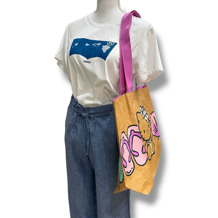 楽天市場】【ALOHA COLLECTION】日焼けキティ リバーシブル バッグ 