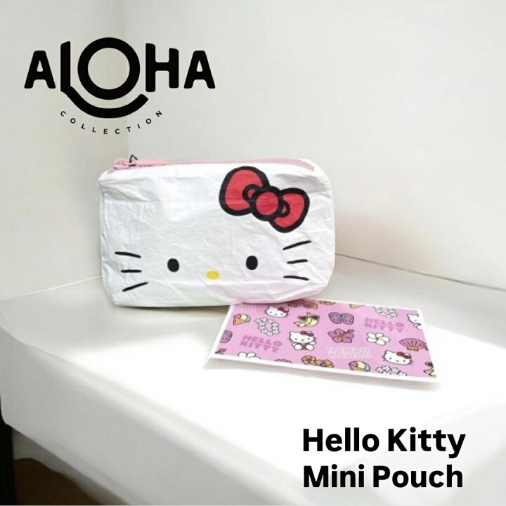 楽天市場】【ALOHA COLLECTION】ハローキティ ミニポーチ 撥水 