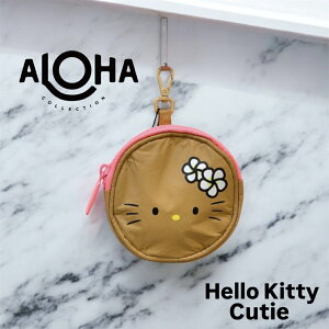 �yALOHA COLLECTION�z�n���[�L�e�B �N���b�v�I���|�[�` ���� splashproof �h�H Hello Kitty �R���{���[�V���� CUTE �u���E�� �s���N �|�[�` �����P�[�X �L�e�B ���Ă��L�e�B �C �v�[�� �r�[�` �C���z���P